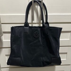 Tory Burch Black Nylon Tote